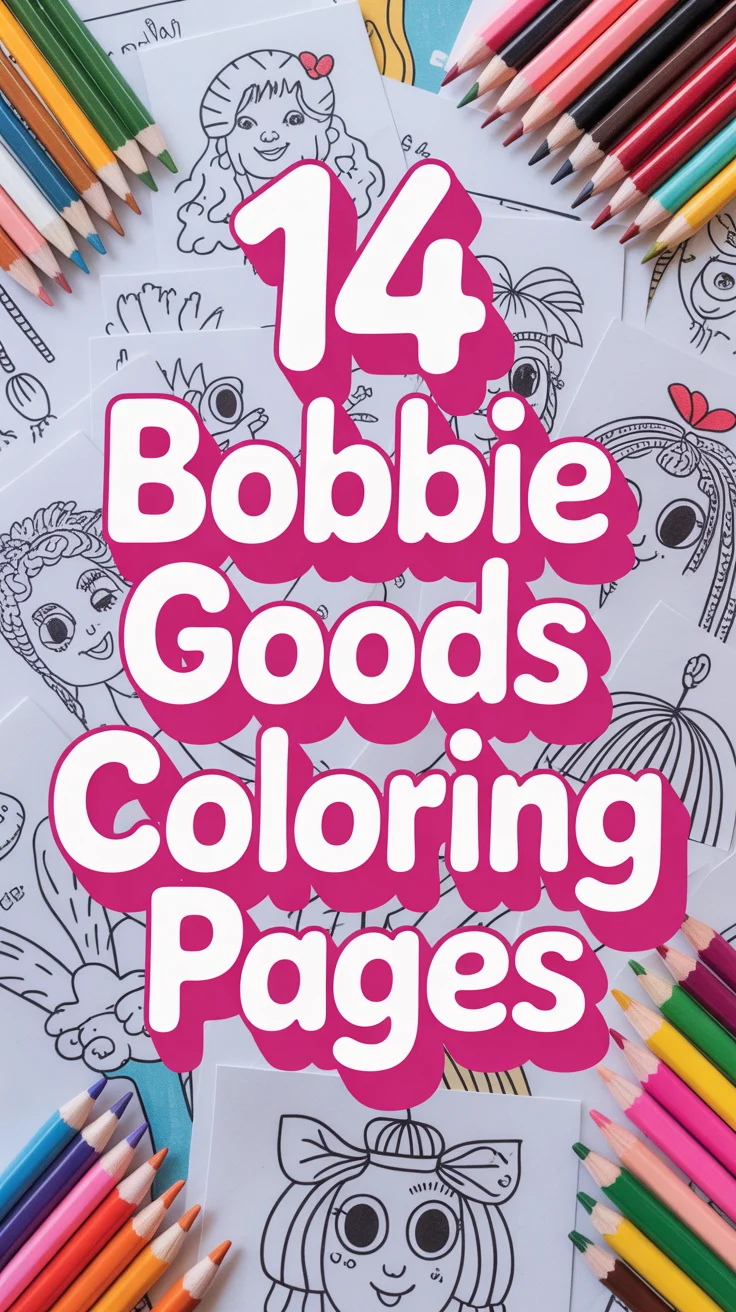 🎨 14 Bobbie Goods Coloring Pages