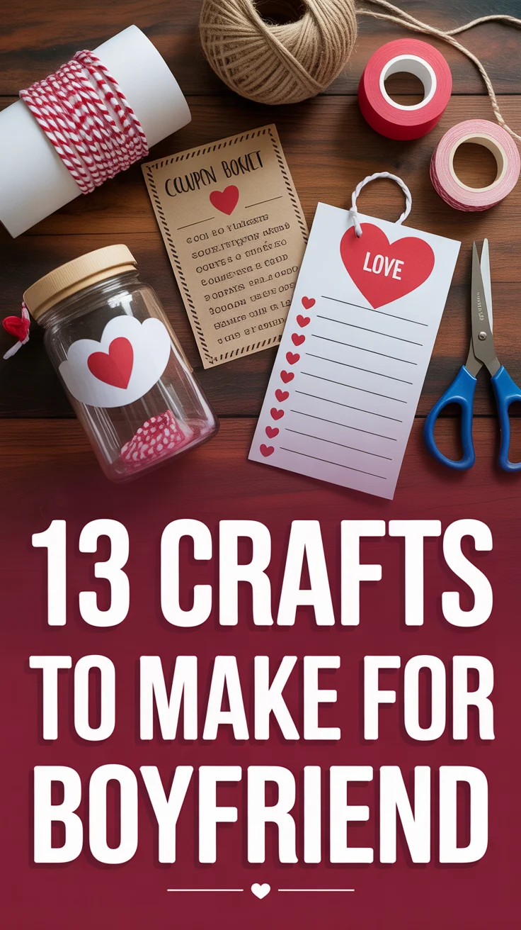 🧵 13 Crafts To Make For Boyfriend