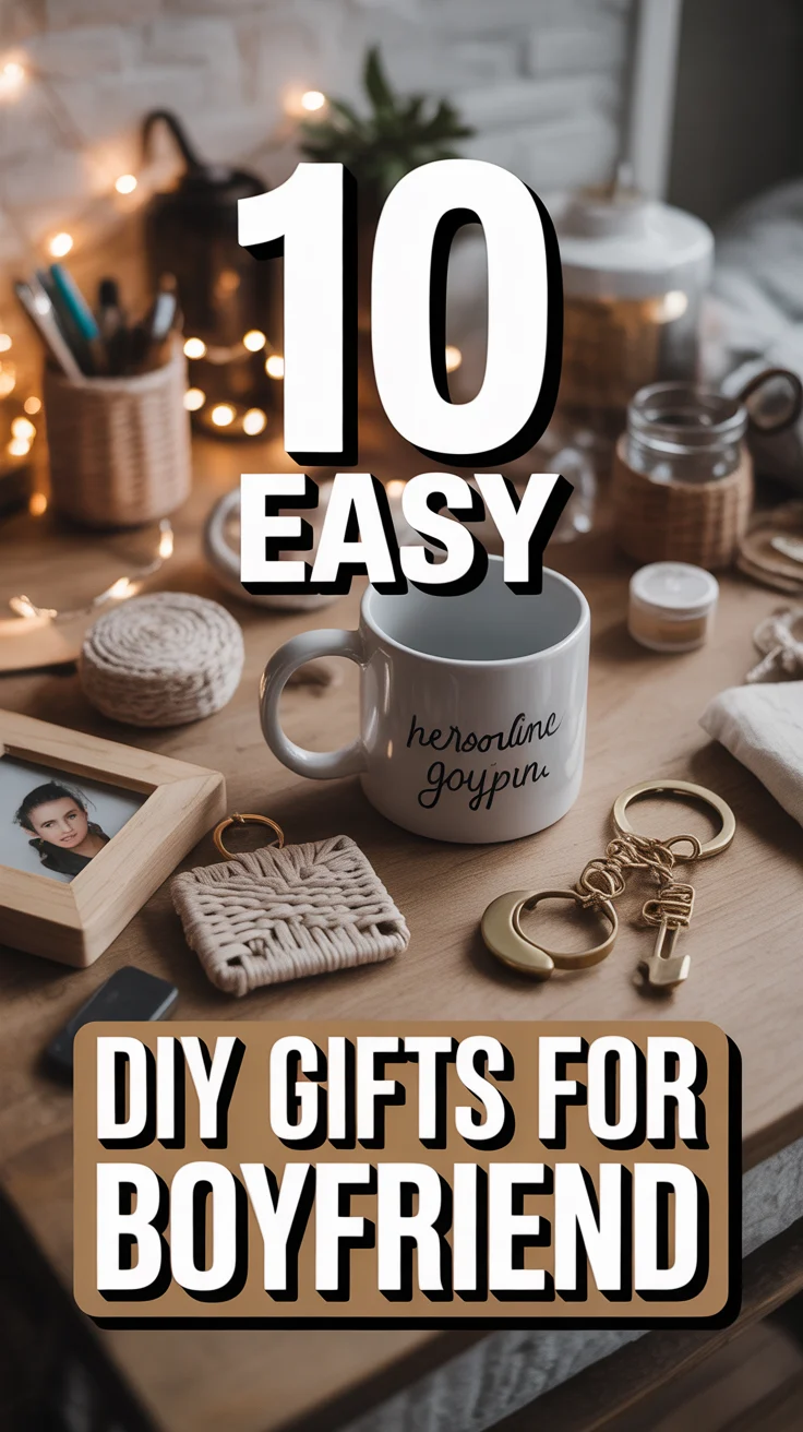 🎁 10 Easy DIY Gifts For Boyfriend