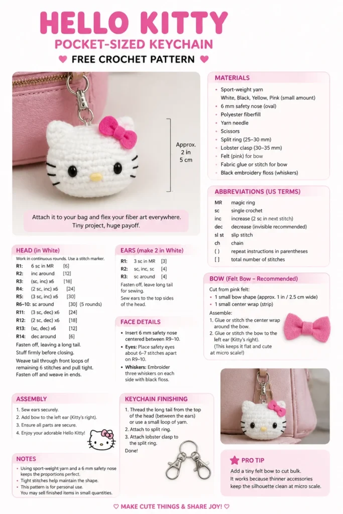 Shapes Using Pattern Blocks 🎀 13 Hello Kitty Crochet Pattern Free – LindaHagans.com