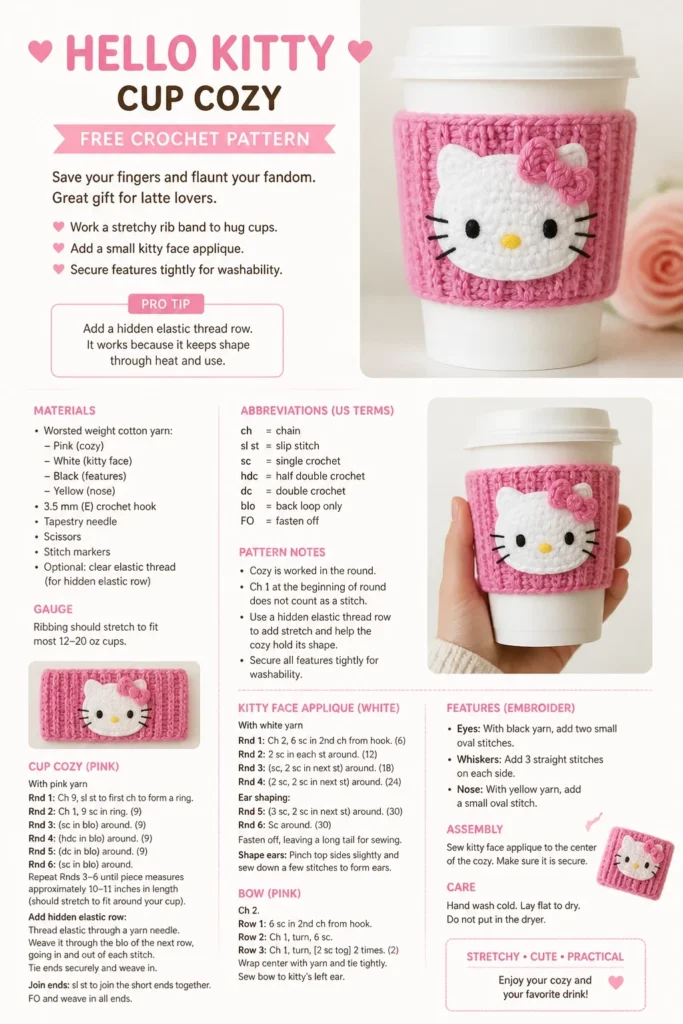Shapes Using Pattern Blocks 🎀 13 Hello Kitty Crochet Pattern Free – LindaHagans.com