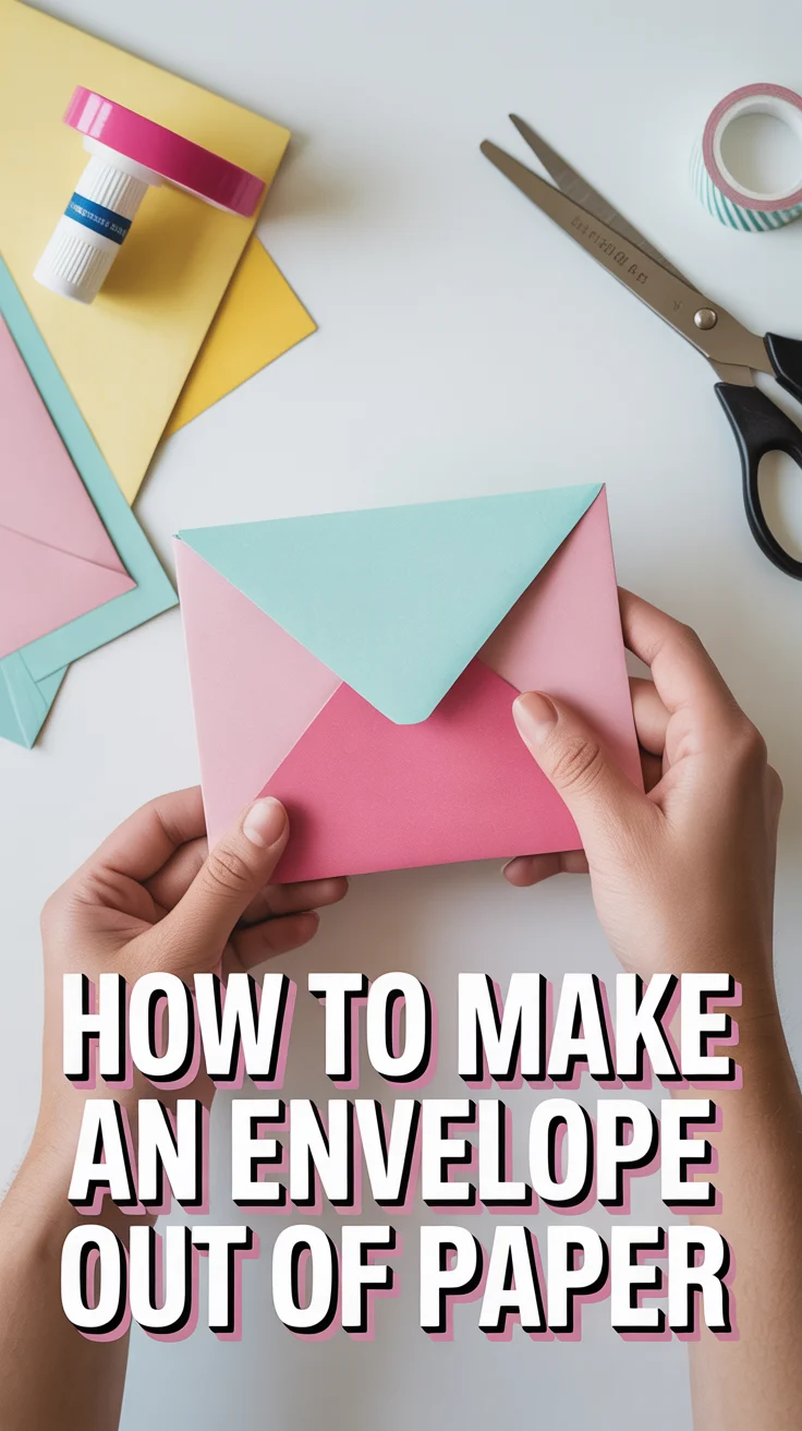 ✉️ How To Make An Envelope Out Of Paper
