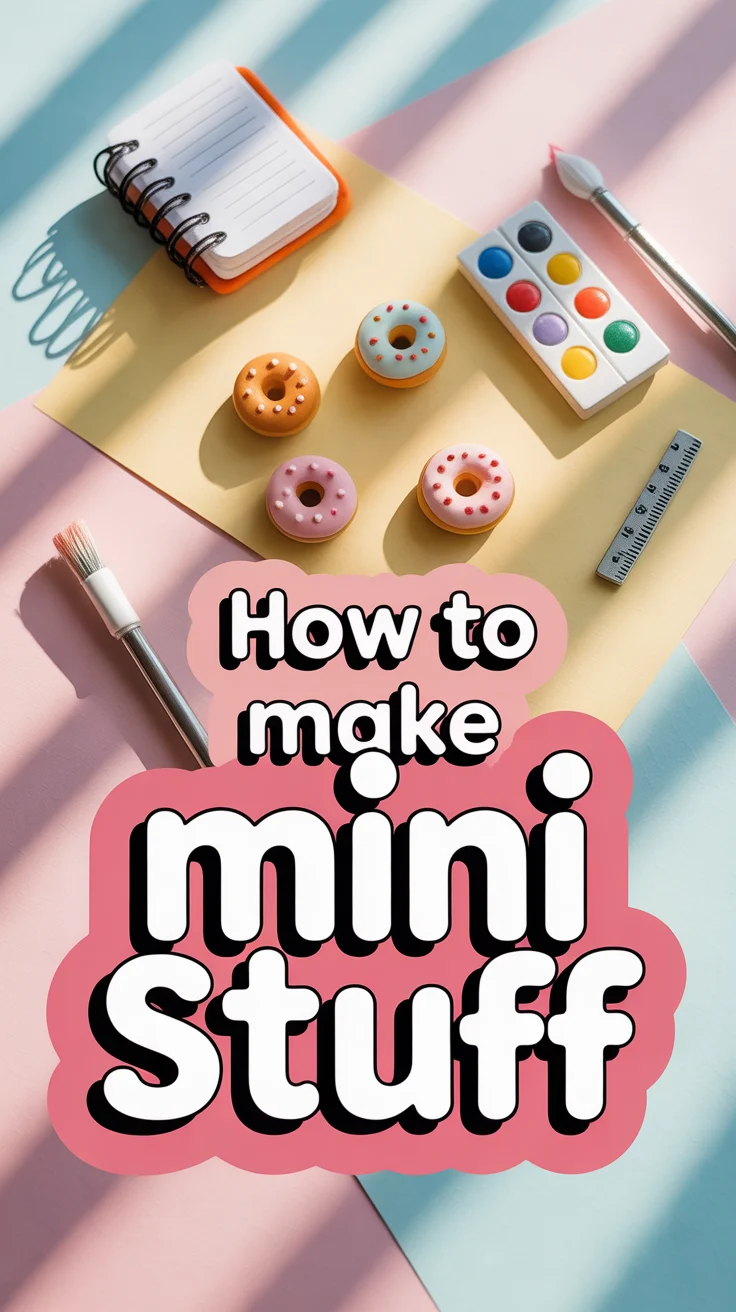 🧩 How To Make Mini Stuff