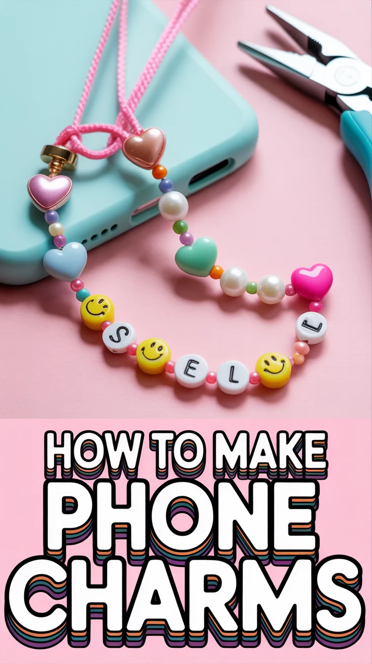 📱 How To Make Phone Charms