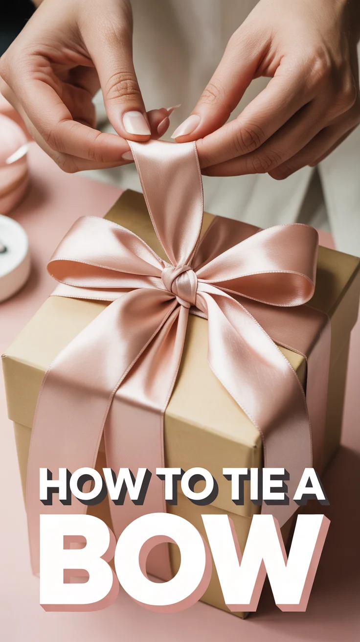 🎀 How To Tie A Bow