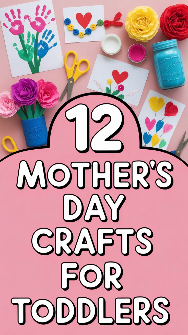 🌷 12 MotherS Day Crafts For Toddlers