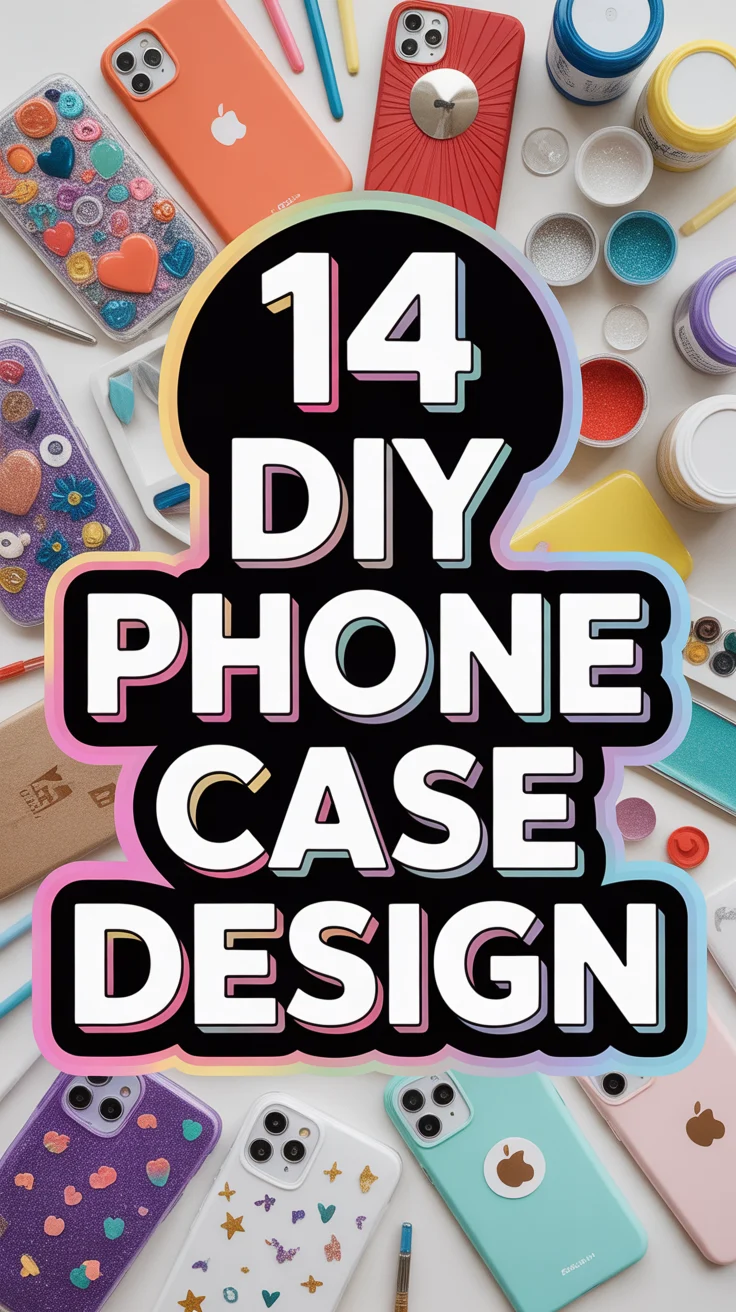 ✨ 14 DIY Phone Case Design