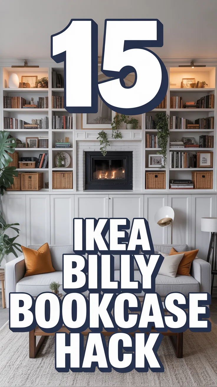 📚 15 Ikea Billy Bookcase Hack