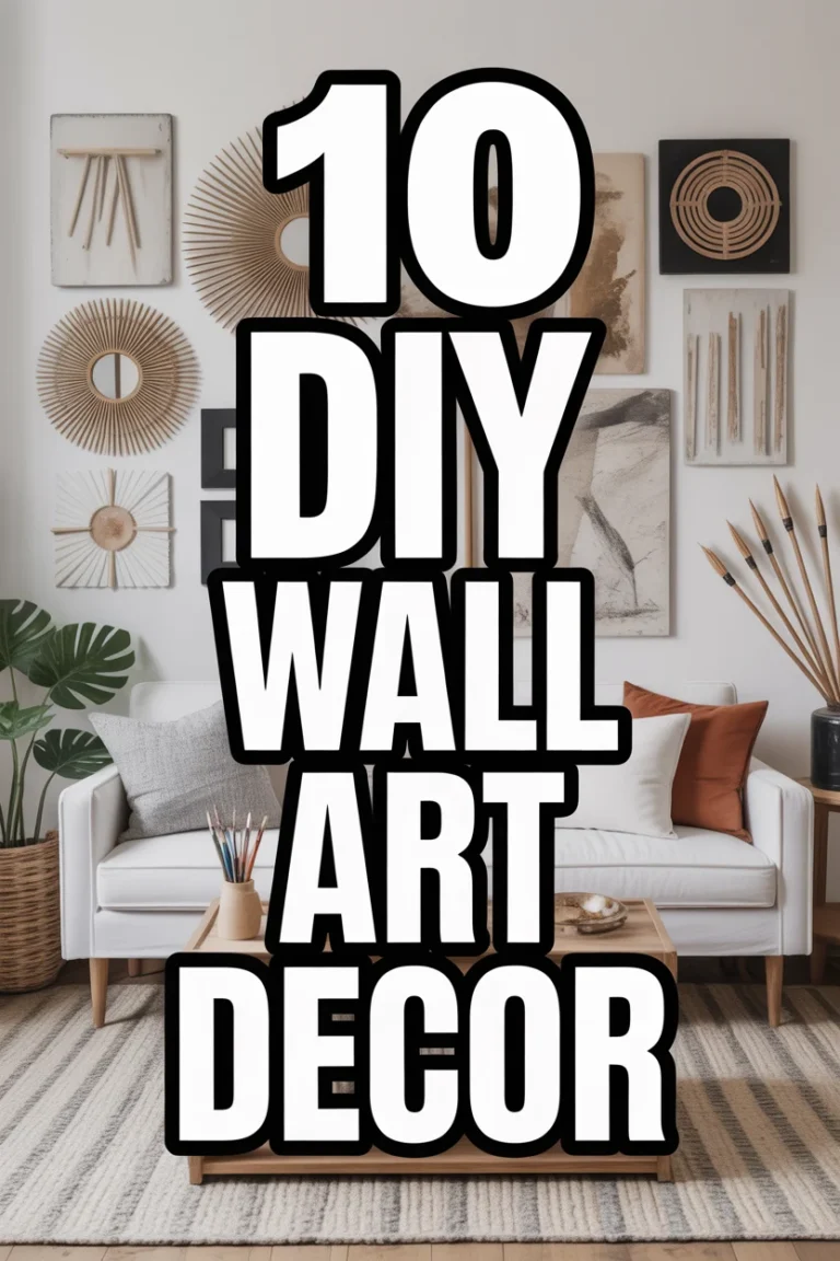 🖼️ 10 DIY Wall Art Decor