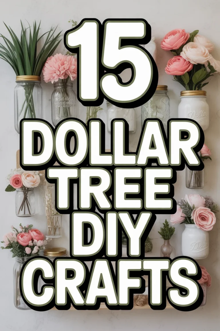 ✨ 15 Dollar Tree DIY Crafts