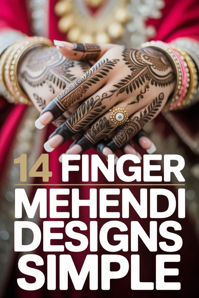 💍 14 Finger Mehendi Designs Simple