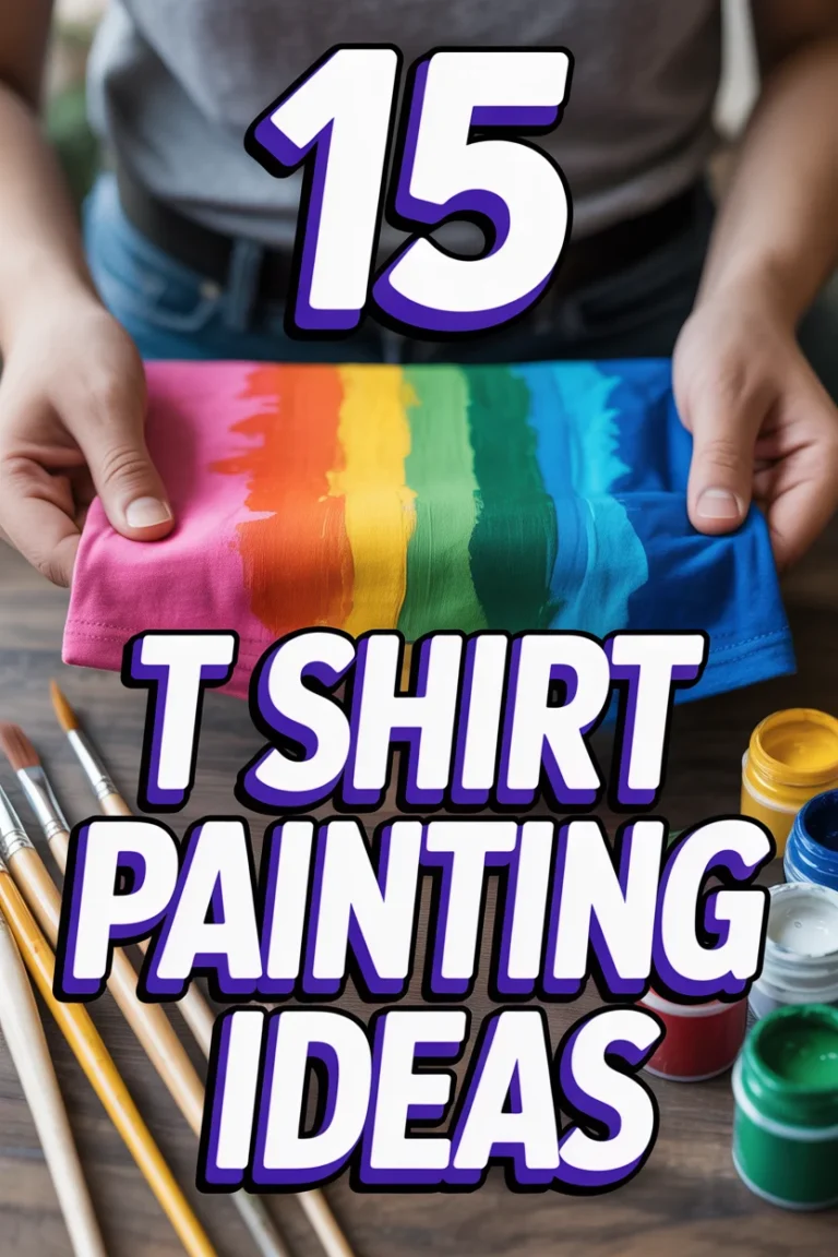 🎨 15 T Shirt Painting Ideas