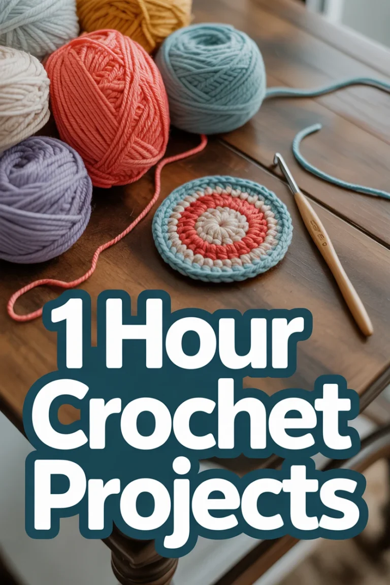 🧶 10 Hour Crochet Projects