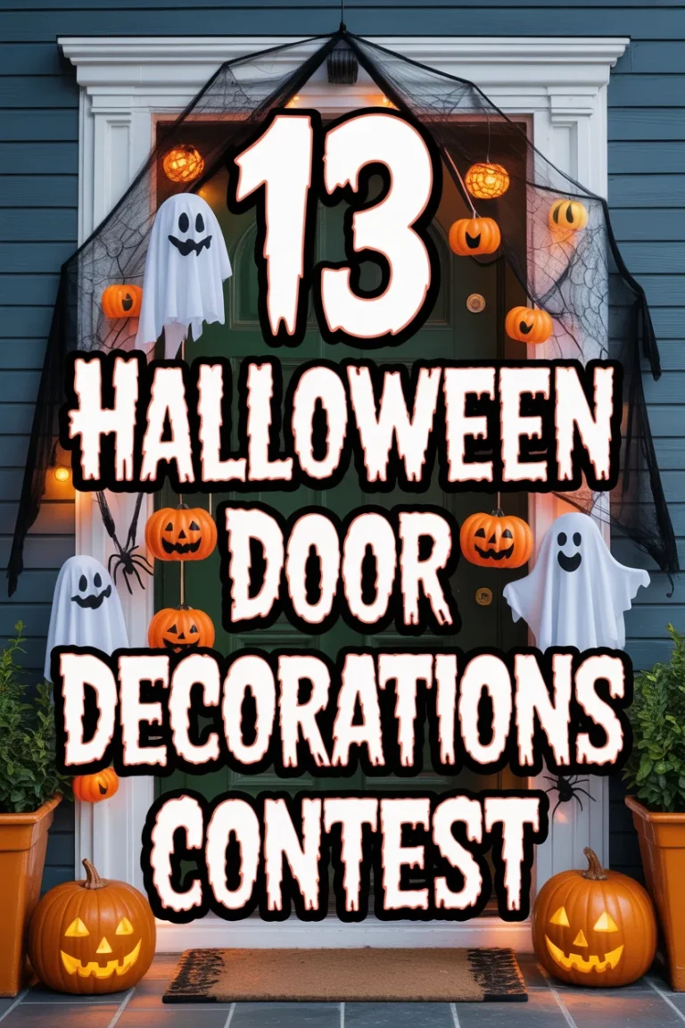 🎃 13 Halloween Door Decorations Contest